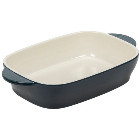 Resto Rechteckige Backform (grau, 163x53x273 mm, Keramikform, spülmaschinenfest)