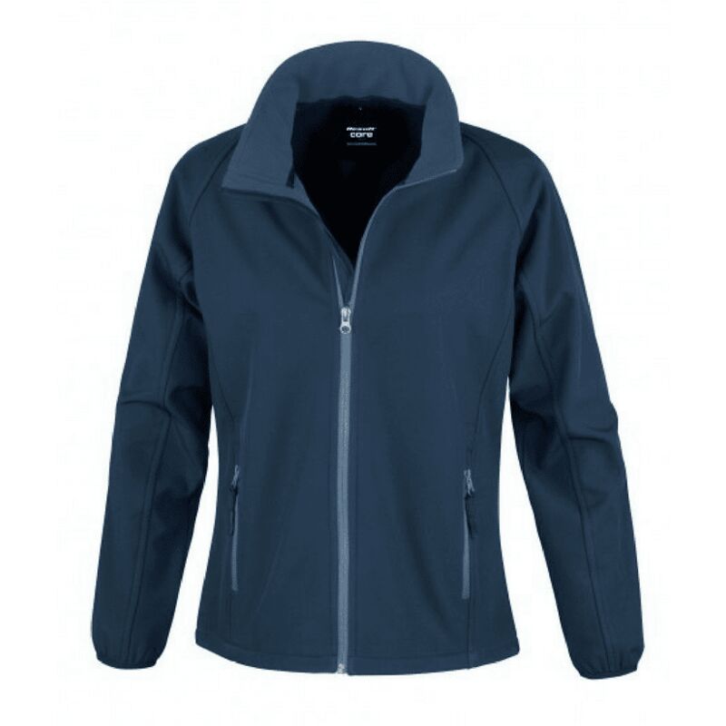 Image of Result - Giacca Softshell da donna Blu navy l