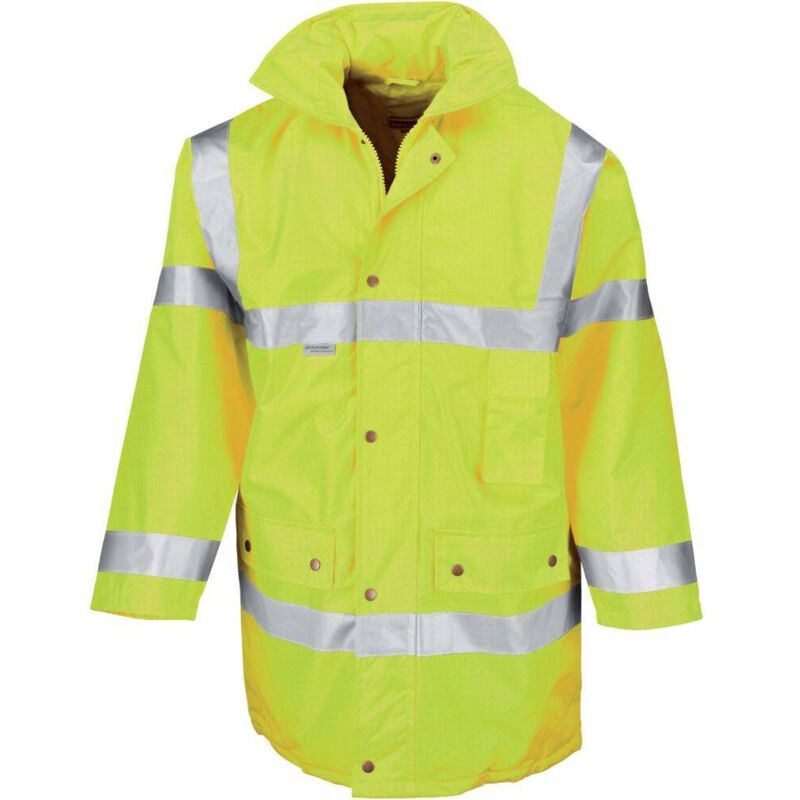 Image of Result - Parka da lavoro 3/4 ad alta visibilità Giallo xl