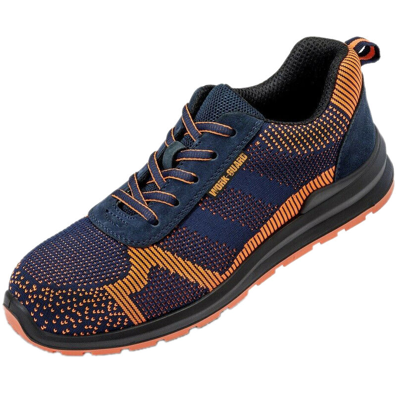 Result Work-Guard Unisex Hardy Safety Trainers (3 UK) (Navy/Orange)