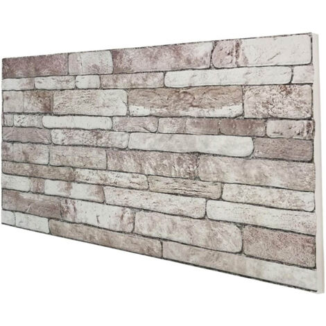 RETAIL BOX da 10 pannelli (5 MQ) - DAKOTA STONE - Pannello finta Pietra in EPS Resinato Misura 100x50 cm Spessore 2 Cm