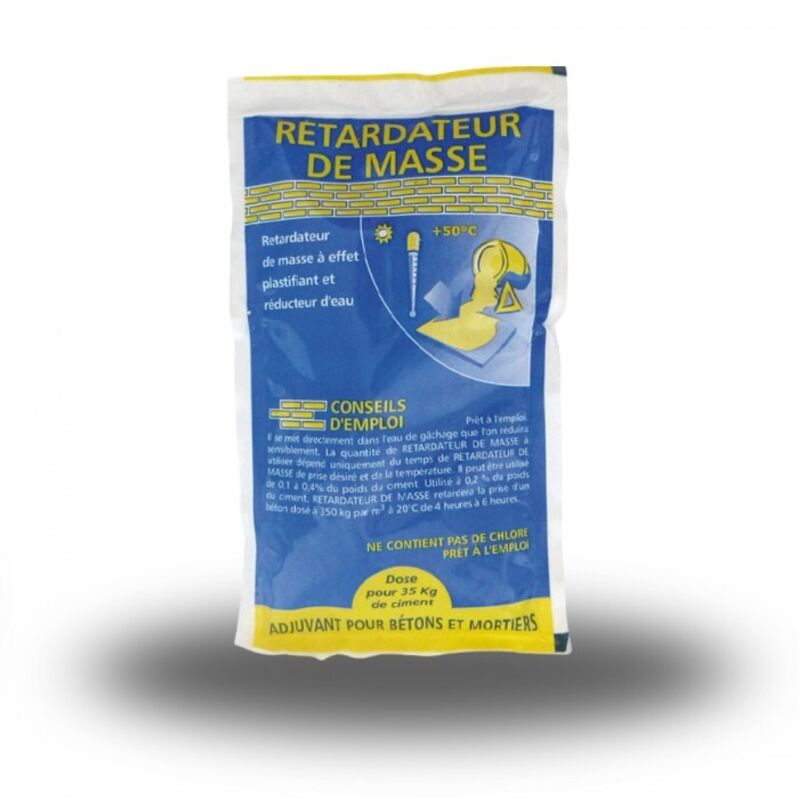 Matpro - Retardateur de prise pour béton, mortier et plâtre - 2.4 Kg Transparent