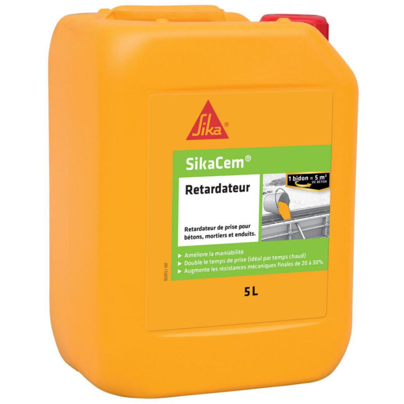 Cem - 5L Retardateur - Sika