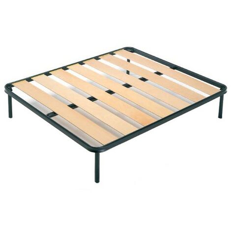 WE POINT Letto Una Piazza E Mezza per Camera Colore Noce Country Cm 200x131xh 98