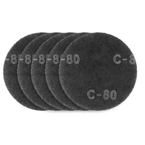 Rete abrasiva Graphite sanding mesh 180 mm grana K80 5 pezzi