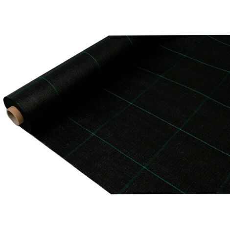 Rete anti-erbacce 100 g/m² nera 1 x 10 m