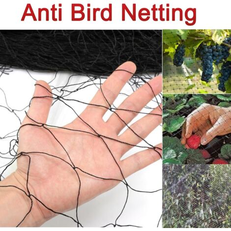 Rete antiuccelli e antiinsetti Rete antiuccelli Rete per voliere Rete di protezione per laghetto da giardino Robusta (10m x 4m)