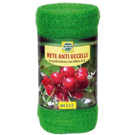 Rete antiuccelli in polietilene a maglie strette Mondo Verde - 2x5