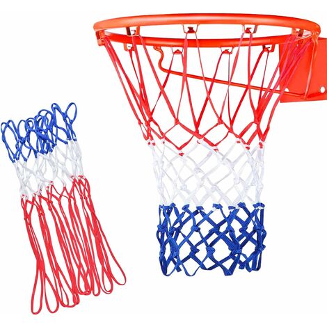 MUYI Rete da Basket galvanizzata con 12 Fibbie per Interni ed Esterni 