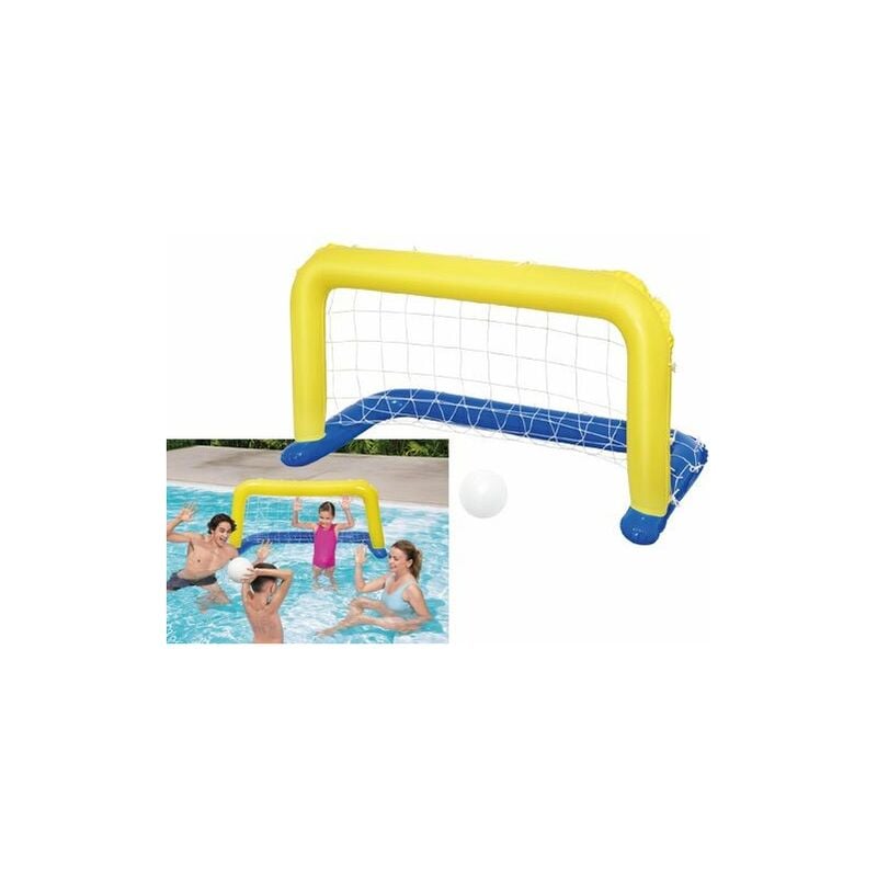 Rete da pallanuoto porta gonfiabile con rete in nylon 142xH76 cm Bestway 52123