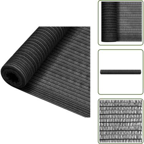 Rete da patio - vidaXL Rete per Privacy Antracite 1,8x25 m in HDPE 75 g/m² - Rete in HDPE