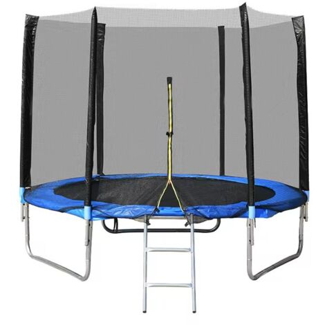 Rete di sicurezza di ricambio per trampolino Ø 183 cm, rete di ricambio per trampolino da giardino per 6 aste, rete esterna, pezzo di ricambio antistrappo