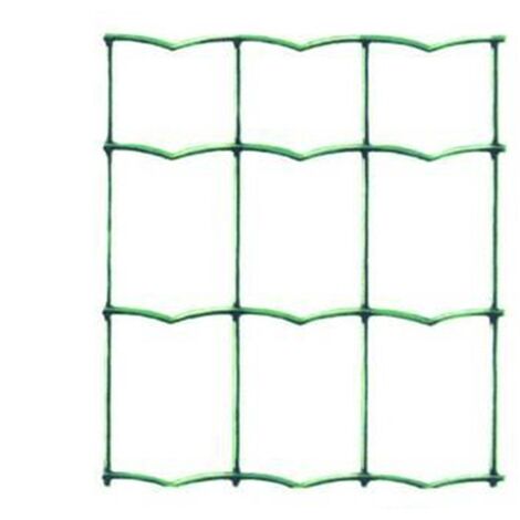 RETE ELETTROSALDATA PLASTIFICATA ONDULATA cm 100h X 25 MT  .FER 58803