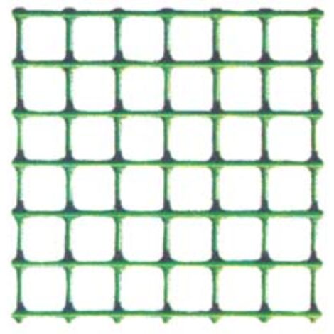 Rete elettrosaldata per recinzioni animali zincata e plastificata verde  muschio con maglia 76x51 mm Rotolo 25 mt (filo 2,7mm) - 152cm