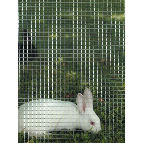 RETE METALLICA ZINCATA ELETTROSALDATA 12X25 RECINZIONE GABBIE CONIGLI 23213V