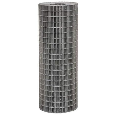 rete elettrosaldata zincata cavallino grigio 25m 125cm
