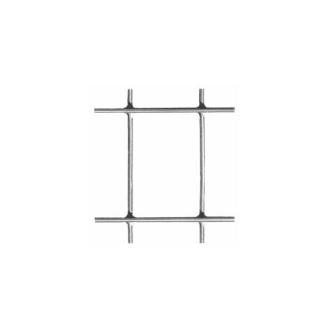 Rete elettrosaldata Zincata Prima - Agrisald - maglia mm 76,2x50,8 - filo Ø mm 2 est - rotolo da 25 mt - Altezza: 200 cm