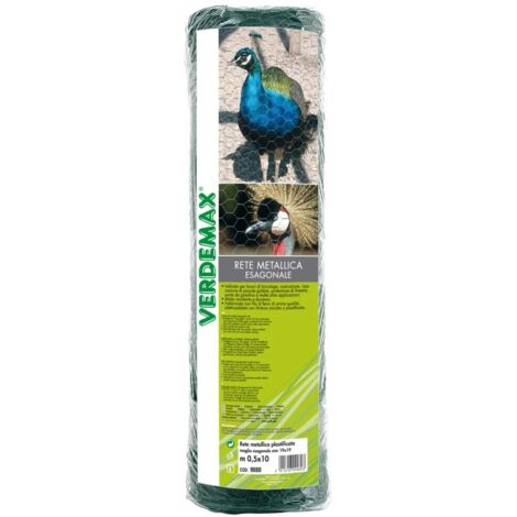 rete esagonale metallica plastificata galvanex 19