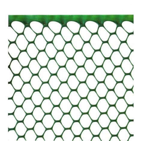 RETE ESAGONALE VERDE H100CM 10M IN PLASTICA