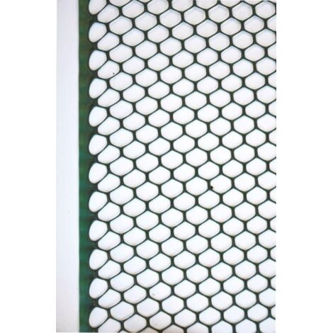 RETE ESAGONALE VERDE H100CM 5M IN PLASTICA