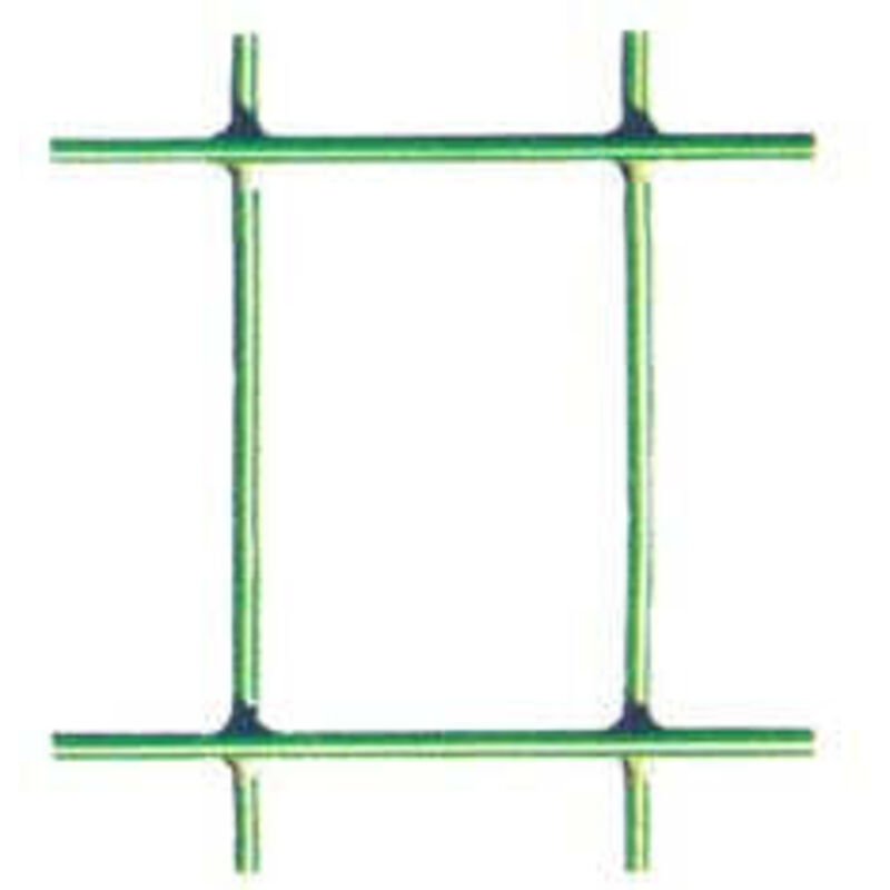 Rete Elettrosaldata Zincata Plastificata Verde Esaplax Maglia Mm.50...