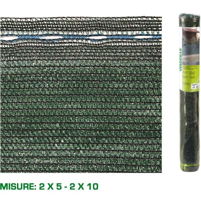 Verdemax Rete Frangivista Telo Ombreggiante 90 Verde Oscurante Fran...