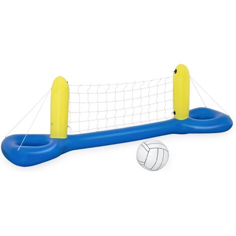 Rete gonfiabile per pallavolo in acqua ideale per piscina - Strutture ricreative, 244x64 cm