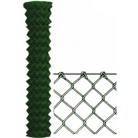RETE GRIGLIA 50X50MM H120CM 25MT PLASTICATA PAPILLON