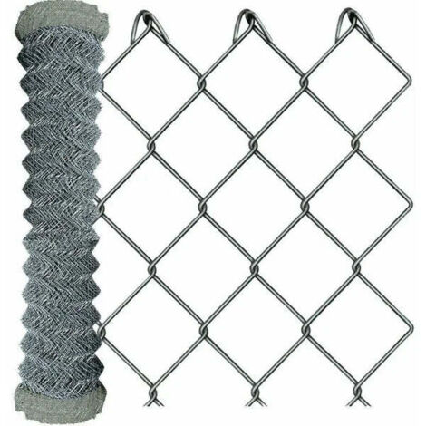 Rete Rabbit Zincata - 5m X 1m, Maglia 12.7x12.7cm, Filo 0.9mm, Per Recinzioni - Foto 10