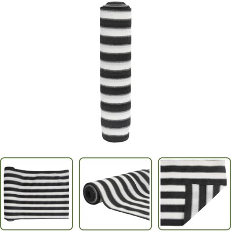 Rete hdpe -  Rete per Privacy Antracite e Bianca 1,8x10 m in HDPE 75 g/m²