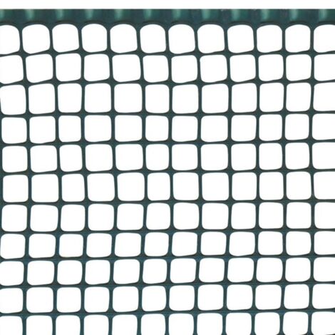 Rete in pvc maglia quadrata 10x10mm verde 10mt 522/2 - biacchi ettore