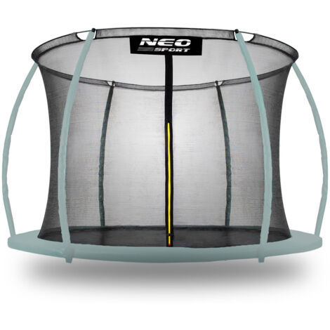 Rete Di Sicurezza Per Trampolino KESSER - Resistente Ai Raggi UV, Con Zip, Ø183-427cm - Foto 4