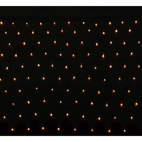 Rete Led Verde Scuro vidaXL