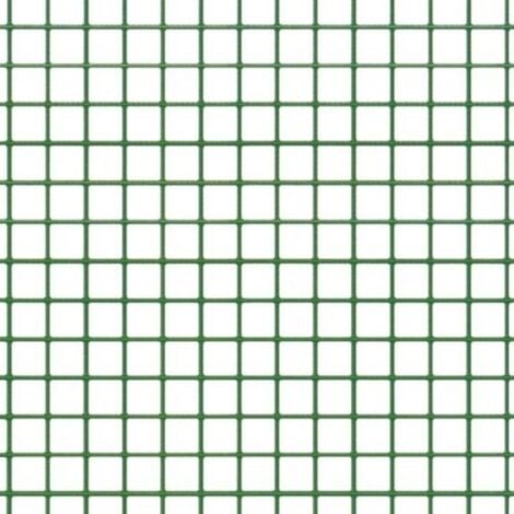Rete metallica plastificata maglia quadra 5 metri altezza 100cm - biacchi ettore