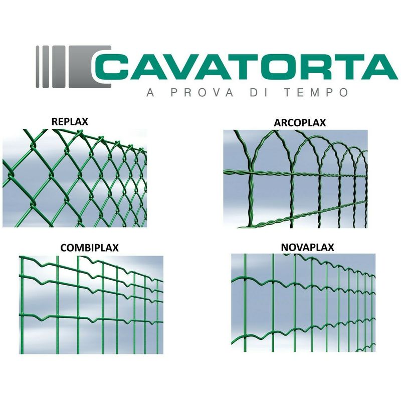 Rete recinzione plastificata