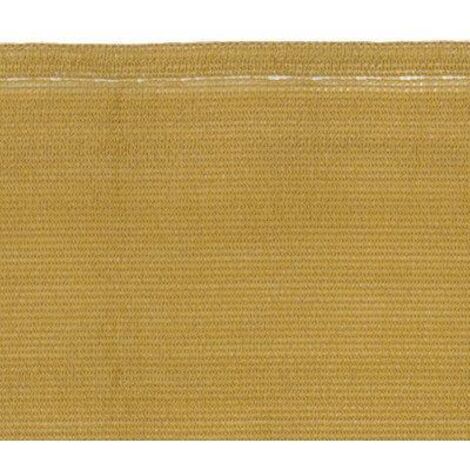 RETE OMBREGGIANTE FORTE BEIGE MINIROLL STARS PE GR/MQ 130 L.MT 20 H.CM 70 + POLIECO