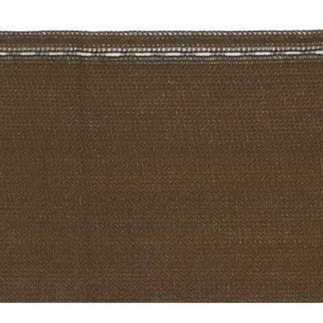 RETE OMBREGGIANTE FORTE MARRONE MINIROLL STARS PE GR/MQ 130 L.MT 10 H.CM 200 + POLIECO
