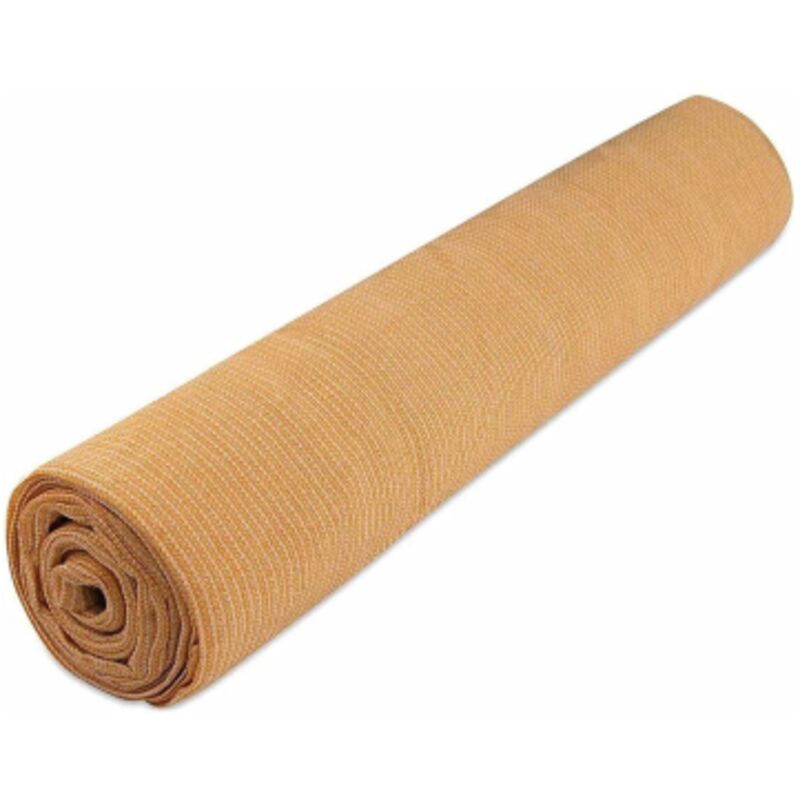Telo Rete Ombreggiante Forte Beige In Polietilene Stabilizzato Gr. ...