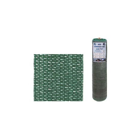Rete Ombreggiante Normale 90% Verde Asole Rinforzate - mt.100x2h.
