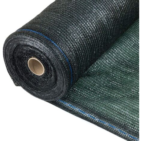 Rete ombreggiante per recinzioni e coperture telo in tessuto verde coprente al 90% -5 mt / 50 mt
