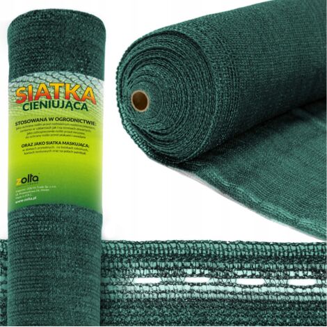 Rete ombreggiante UV resistente per recinzioni 135g 1,5x25m verde