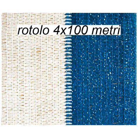 Telo Ombreggiante Rotolo 1x100 Metri Ringhiera Verde Rete Ombra Balcone  Terrazzo