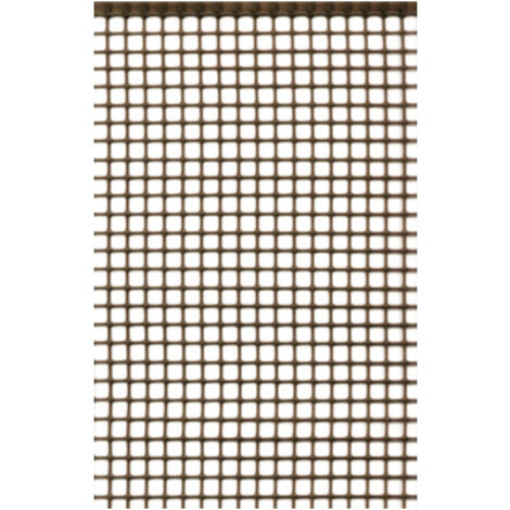 Rete per balcone 10X10 mm. H. 100 cm. marrone. Prezzo per 1 metro quadro (100 cm.)