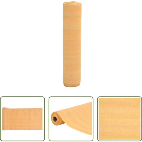 Rete per balcone -  Rete per Privacy Sabbia 1x10 m in HDPE 150 g/m²