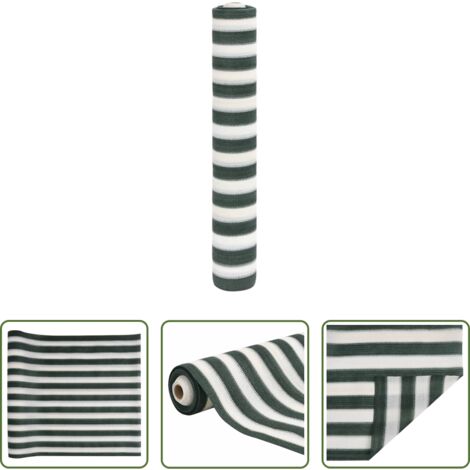 Rete per balcone -  Rete per Privacy Verde e Bianco 1,5x10 m in HDPE 195 g/m²