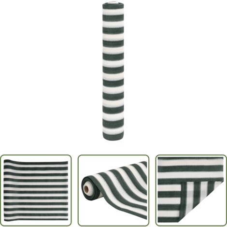 Rete per balcone -  Rete per Privacy Verde e Bianco 2x25 m in HDPE 150 g/m²