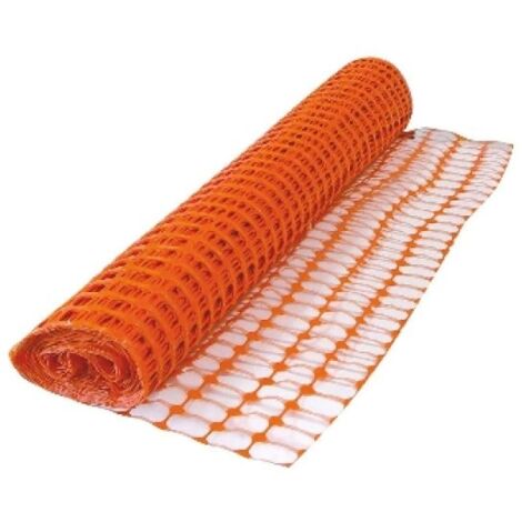 RETE PER DELIMITAZIONE CANTIERE ARANCIO mt  1,5 x 50