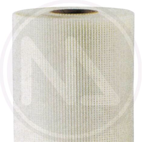 Rete Per Intonaco Bianca 5X5Mm H100Cm 50Mt Maurer 75Gr/Mq