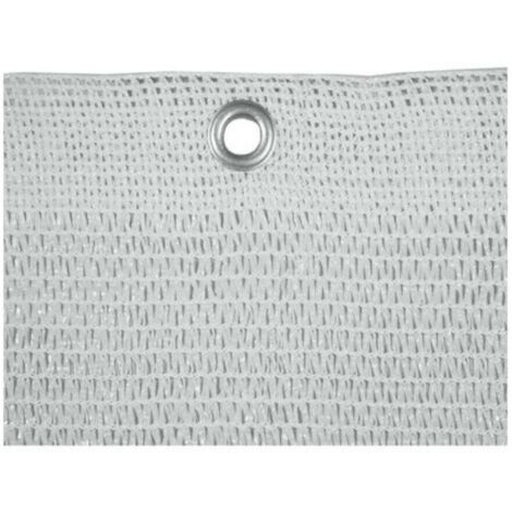 Rete per ponteggi bianca antipolvere colore bianco h 1,8x25 mt