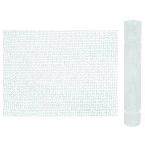 RETE PER PONTEGGI BIANCA IN PLASTICA CON ASOLE mt.1,80h.  X  mt 10 (mq.18)